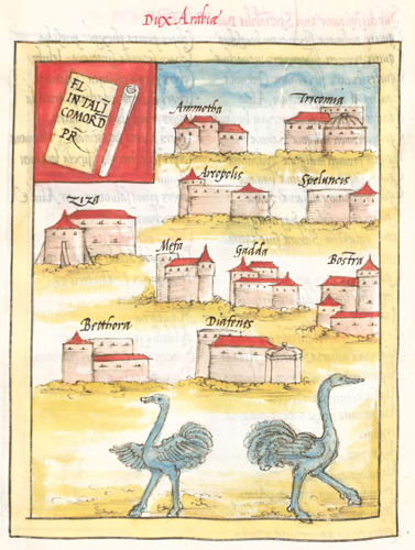 Frontpiece showing forts