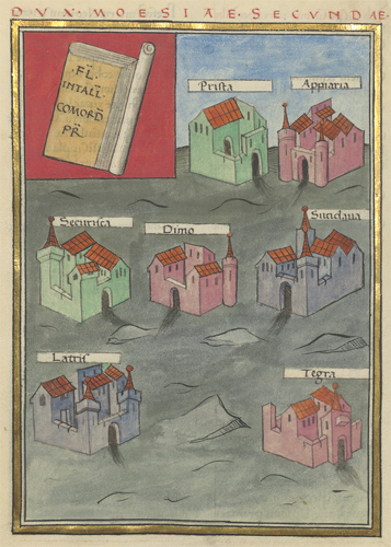 Frontpiece showing forts