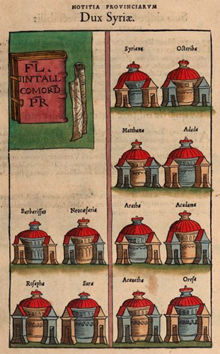 Frontpiece showing forts