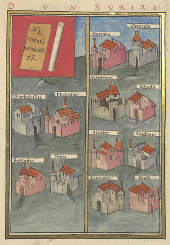 Frontpiece showing forts