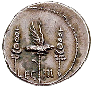 Aquila on denarius