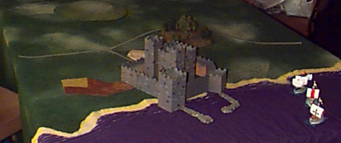 Fortress scene