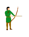 Archer in green