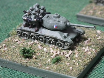 T-34/85s with riders