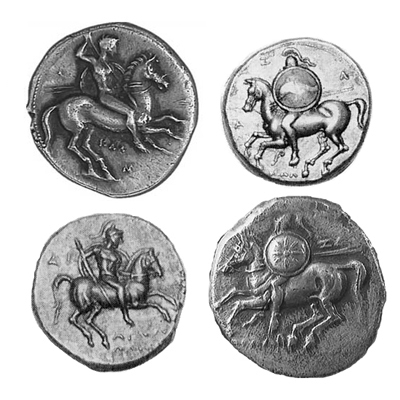 4 Tarantine coins
