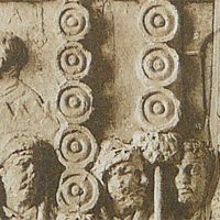 Signa with philarae from Trajan's column